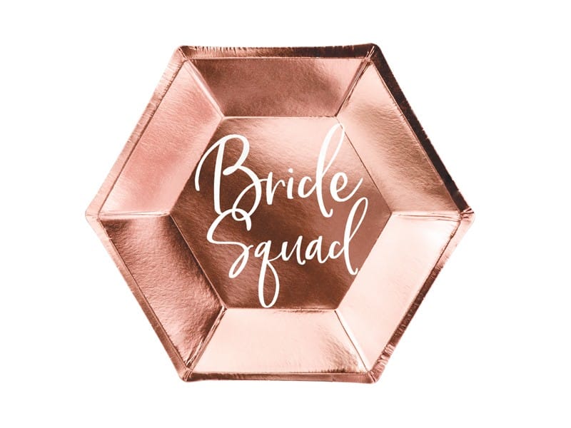 Zestaw dekoracji na wieczór panieński ROSE GOLD