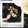 Zestaw gadżetów do zdjęć z ramką selfie Wedding
