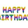 Zestaw Happy Birthday Rainbow