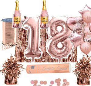 Zestaw na 18 urodziny Rose Gold XXL