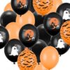 Zestaw Na Halloween Mroczny Biało-Czarny