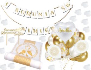 Zestaw Na Komunię Amelka 2 Personalizowany