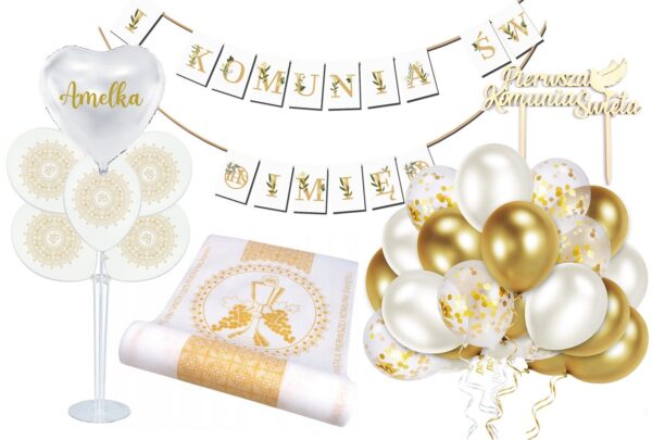 Zestaw Na Komunię Amelka Personalizowany 