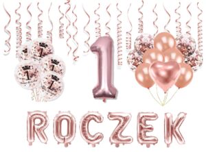Zestaw na Roczek Elegant Rose Gold