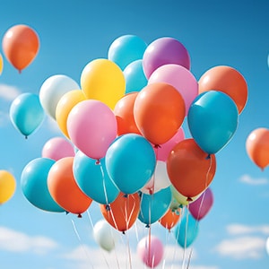 Balony bez nadruków Balony bez nadruków