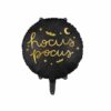 Balon foliowy hocus pocus na Halloween czarny