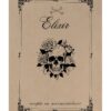 Etykiety na butelke Halloween elixir