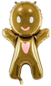 Foliowy balon ciastek świąteczny wzór