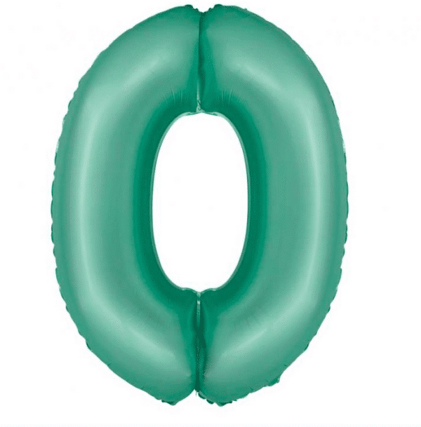 Balon Foliowy w kolorze miętowym w rozmiarze 75cm
