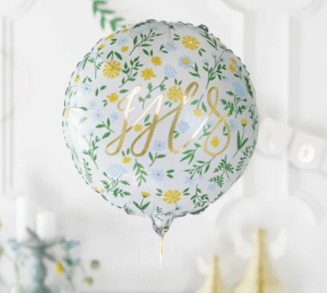 Balon foliowy na hel komunijny IHS