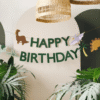 Baner Dino Happy Birthday