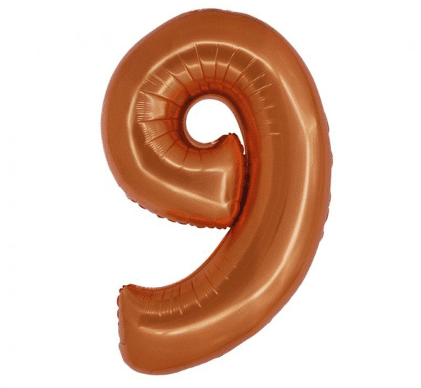 Balon Foliowy w kolorze miedzianym w rozmiarze 76 cm