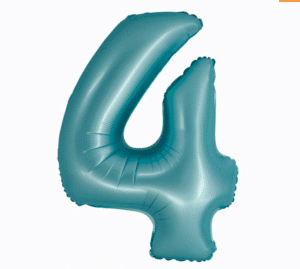 Balon Foliowy w kolorze Jasnoniebieskim w rozmiarze 76cm