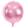Balon Foliowy w kolorze jasnoróżowym w rozmiarze 40cm