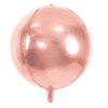 Balon Foliowy w kolorze różowego złota w rozmiarze ok.40cm