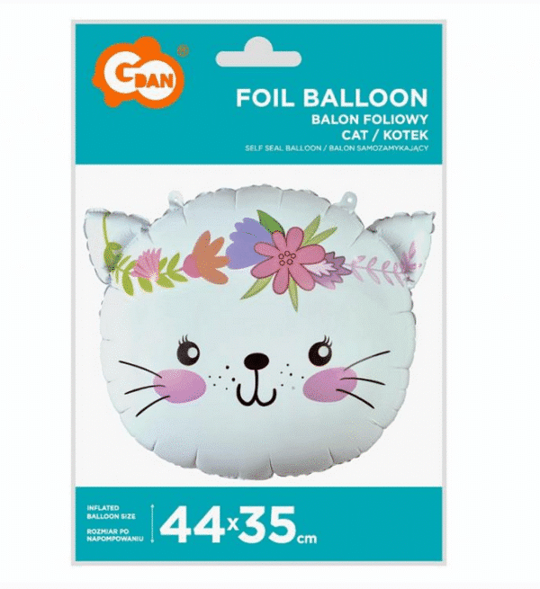 Balon foliowy kotek
