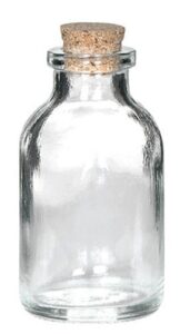 Butelka szklana z korkiem 20ml