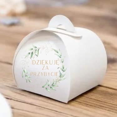Podziękowania komunijne naklejki 10 sztuk opakowanie
