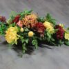 Piękny stroik na cmentarz elegancki i subtelny wykonany z wysokiej jakości materiałów całość w 100% handmade