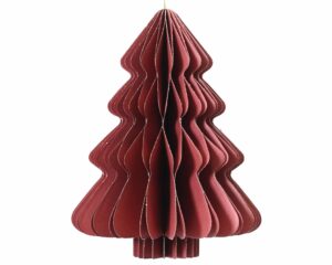 Zawieszka papierowa na choinkę glamour