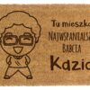 Personalizowana wycieraczka na dzień babci z imieniem