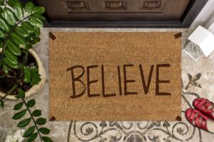 Wycieraczka BELIEVE