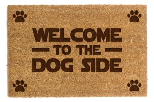 Wycieraczka z kokosa welcome to the do side