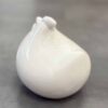 Dekoracyjna figurka ceramiczna w kolorze białym – Kura