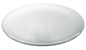 Elegancki Szklany Podtalerz – 30 cm