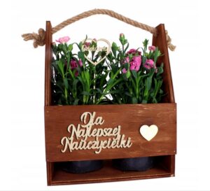 Prezent na zakończenie roku dla nauczyciela