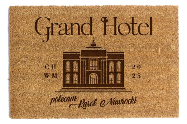 Wycieraczka Śmieszna Pod Drzwi Grand Hotel