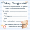 Zaproszenia urodzinowe z misiem marynarzem