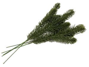 Gałązka świerku dodatek do kompozycji zielona tworzywo sztuczne PE