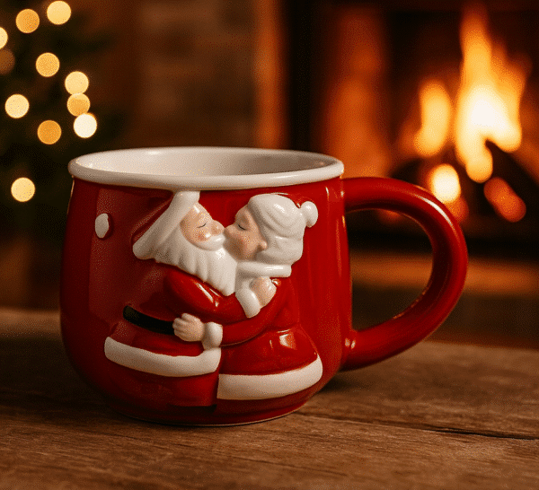 Świąteczny kubek Pani i Pan Mikołaj