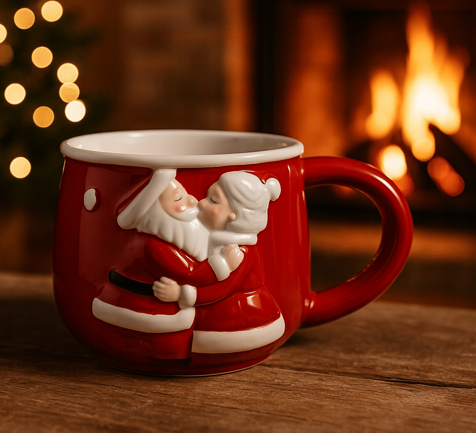 Świąteczny kubek Pani i Pan Mikołaj