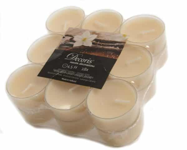 Tealighty o zapachu wanilii