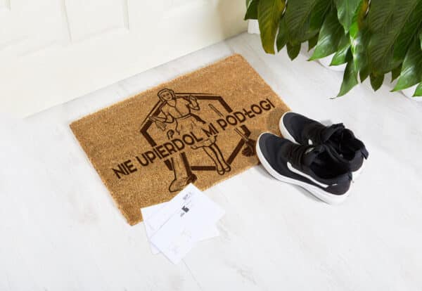 Wycieraczka pani domu nie upierdol mi podłogi