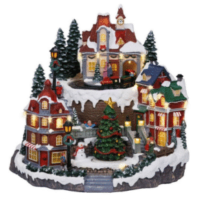 Scneka LED Świąteczne miasteczko