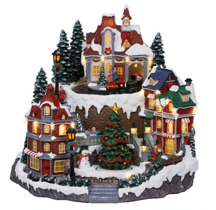 Scneka LED Świąteczne miasteczko