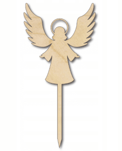 Topper anioł dekoracja ciasta na komunię chrzest