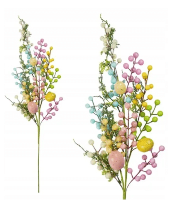 Wiosenna gałązka z pisankami 70 cm