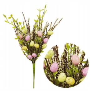 Bukiecik z Pisankami Wielkanoc Wiosna Kolorowy 30cm