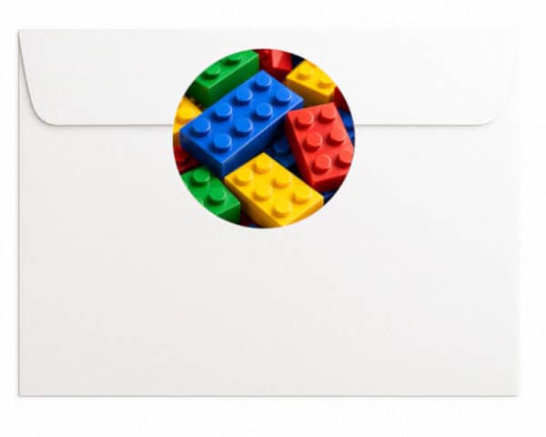 Zaproszenia urodzinowe dla dziecka LEGO