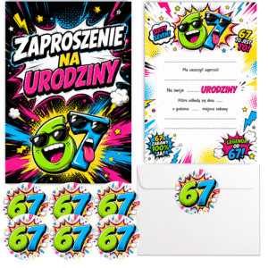 Zaproszenia urodzinowe 67