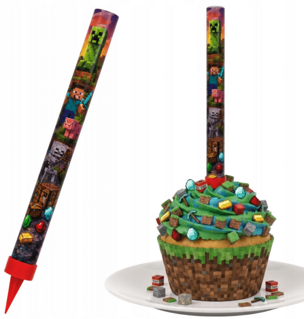 Fontanna-Raca Tortowa Minecraft PIKSELE GAMER 18 cm