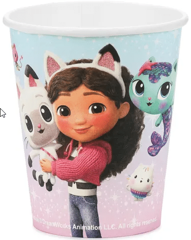 Kubeczki Koci Domek Gabi, mix, 250 ml