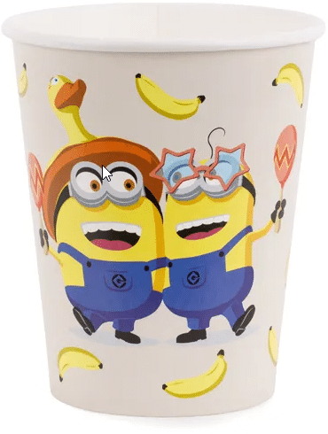 Kubeczki Minionki, 250 ml, mix
