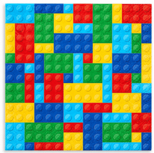 Serwetki Klocki Lego