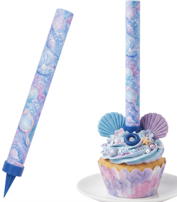 Fontanna Tortowa Syrenka 18 cm – Mermaid Party