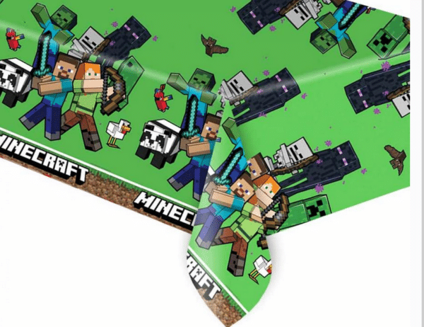 Obrus foliowy Minecraft, 120x180 cm